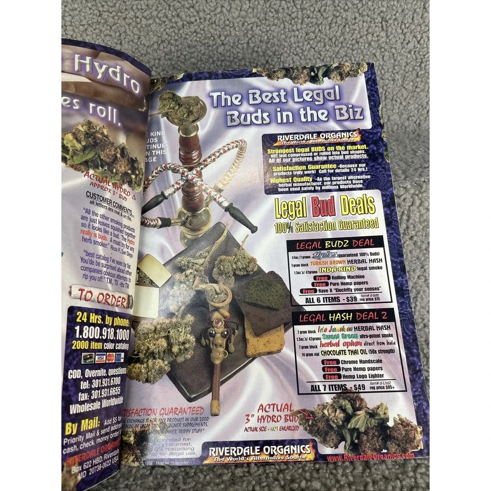 HIGH TIMES Magazine OCTOBER‎ 2000 #302 HALLOWEEN SPECIAL ISSUE